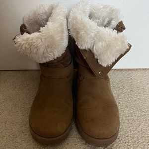 Guess fur boots, worn a few times.